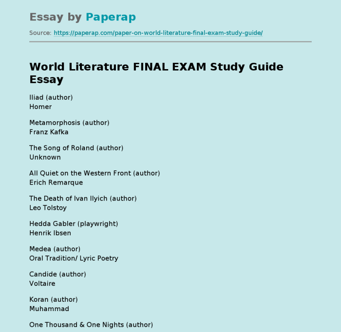 Abeka american literature test 6