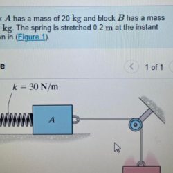 Let the mass of the block be 8.5 kg