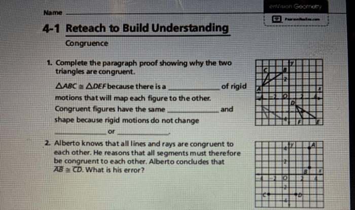 Reteach to build understanding 1 1