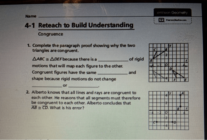 Reteach to build understanding 1 1