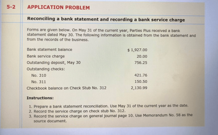 Bank accounting service chapter charge ppt powerpoint presentation statement received showing